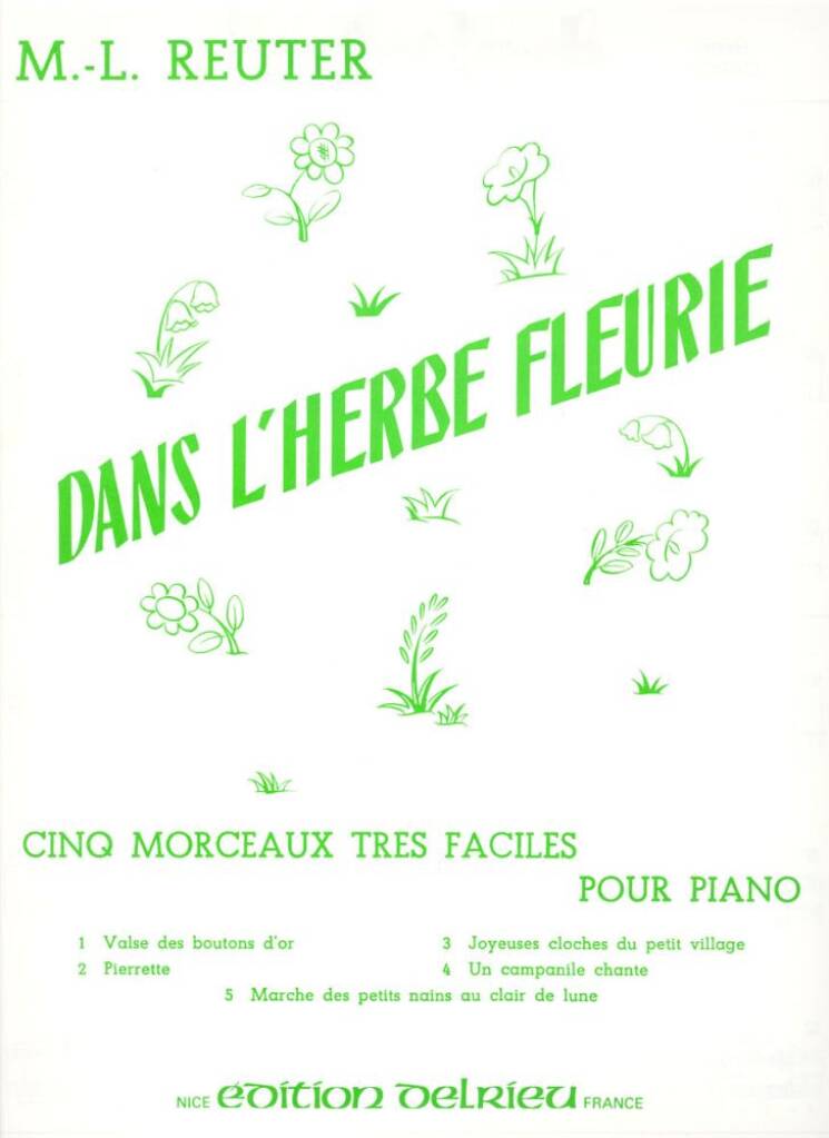 Dans l'herbe fleurie